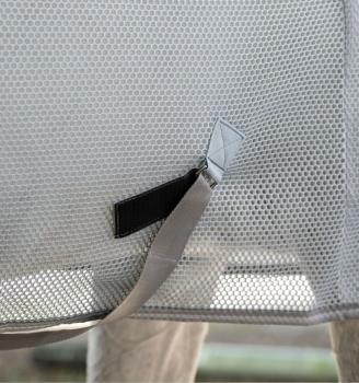 Preview: Horseware; AMIGO AirNet Cooler - heatherblue / titanium grey